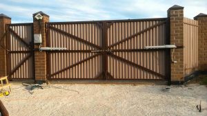 Ремонт автоматики распашных ворот